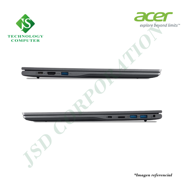 ACER ASPIRE LITE 16 2025 INTEL I3-N305 8N 8GB DDR5 512GB SSD INTEL UHD 16 WUXGA WIN11 - Imagen 4