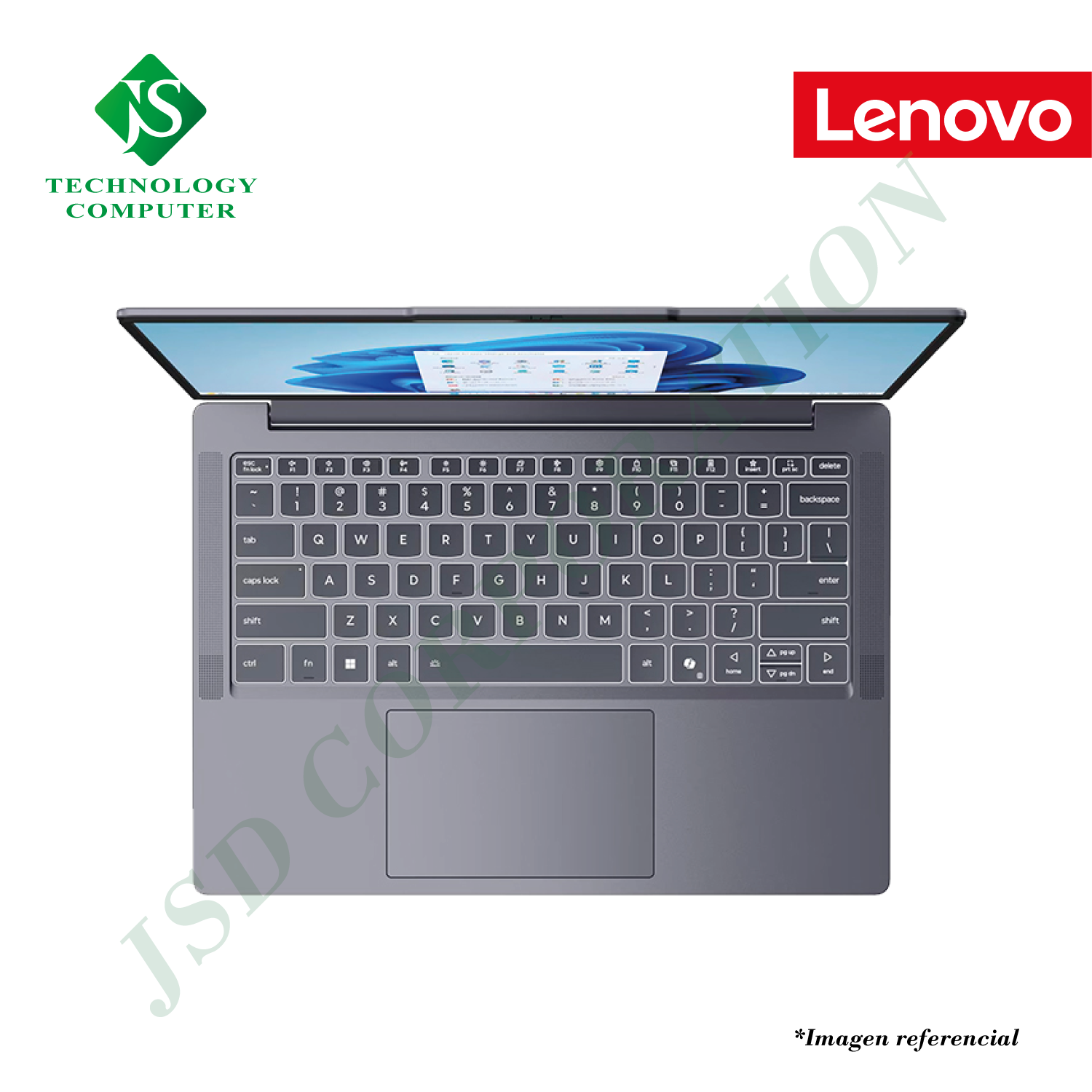 LENOVO IDEAPAD SLIM 3 14ARP10 RYZEN 7-7735HS 16GB DDR5 512GB SSD AMD RADEON 14" WUXGA IPS OLED FD - Imagen 4