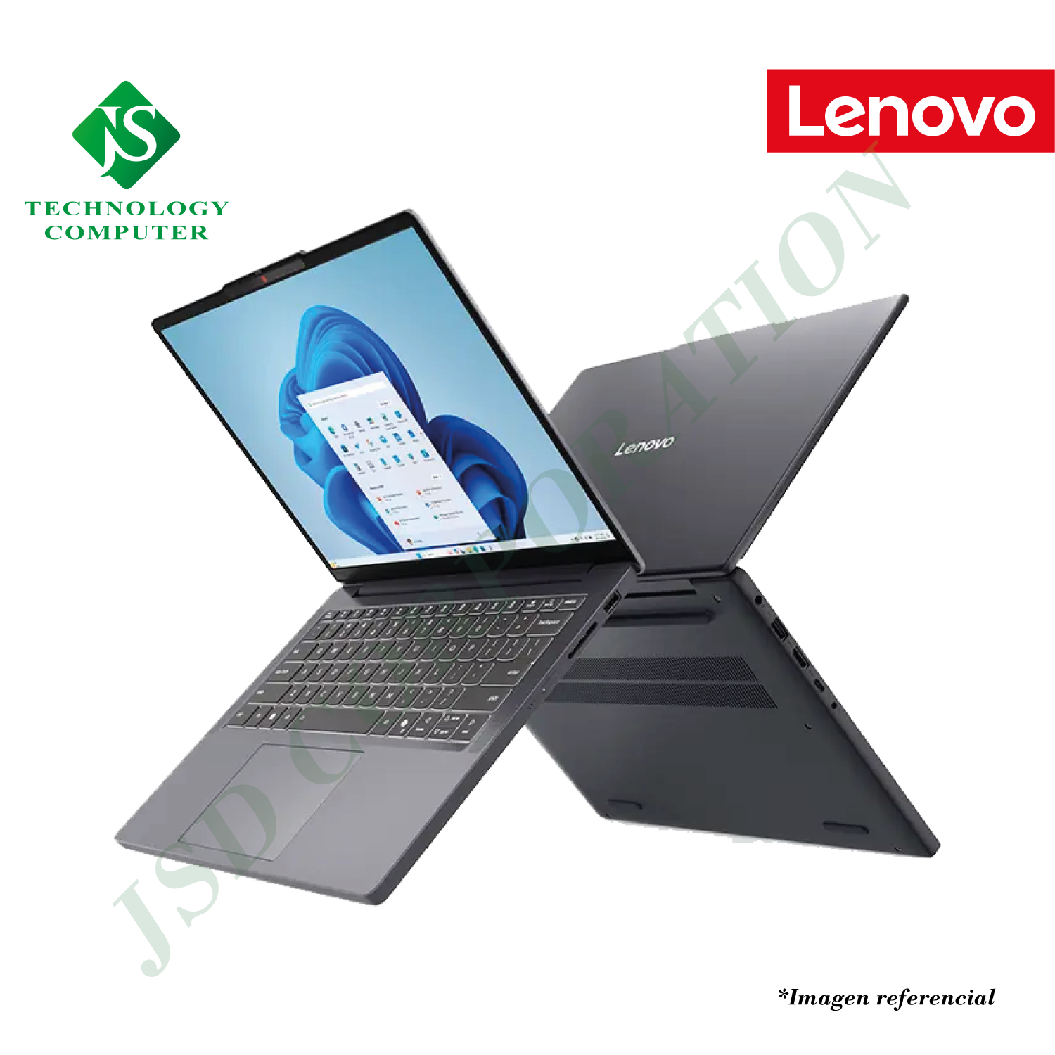 LENOVO IDEAPAD SLIM 3 14ARP10 RYZEN 7-7735HS 16GB DDR5 512GB SSD AMD RADEON 14" WUXGA IPS OLED FD - Imagen 3